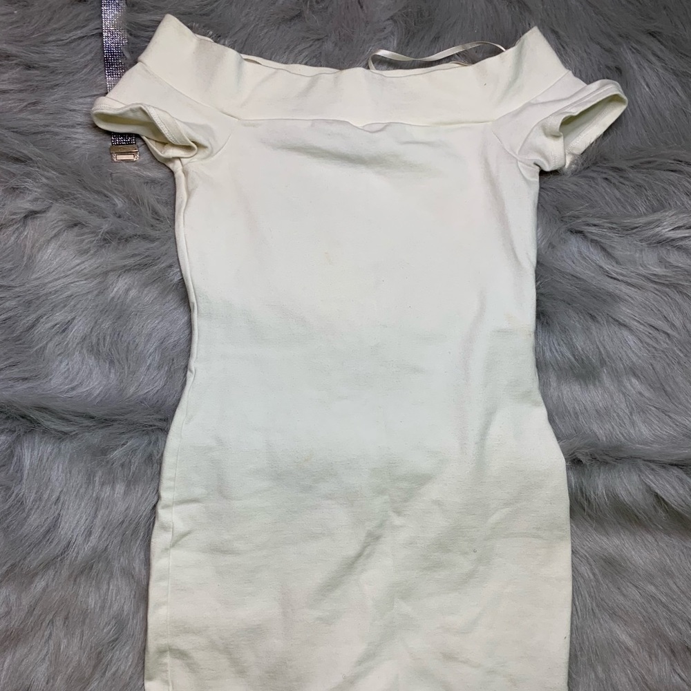 Fitted mini dress